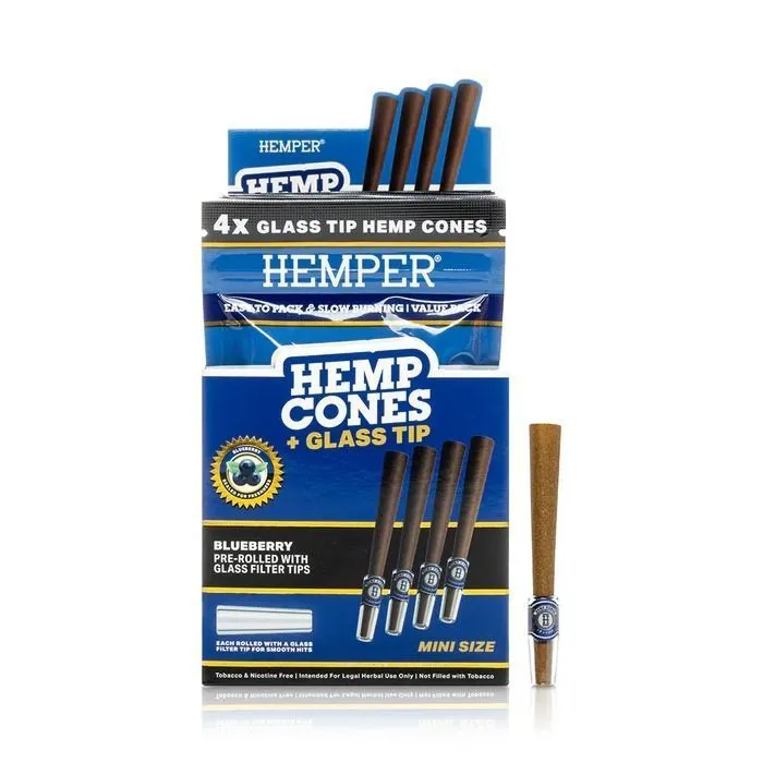 Hemper Coni in canapa 1¼ + filtro in vetro conf. 4 pezzi — immagine 3