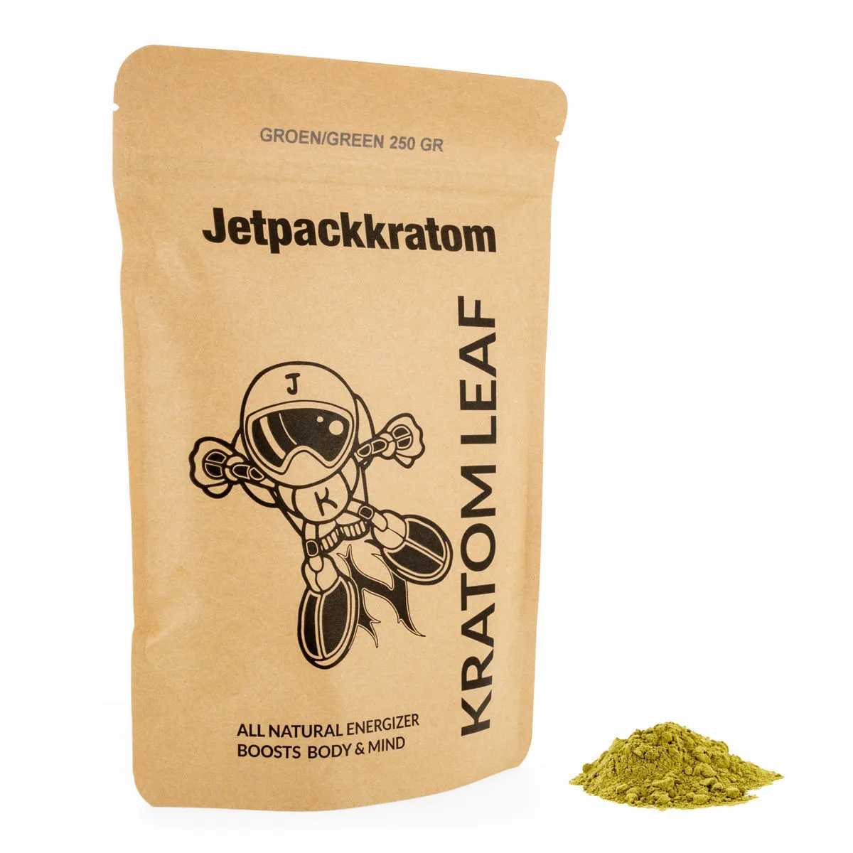 Jetpackkratom Kratom Polvere Verde — immagine 3