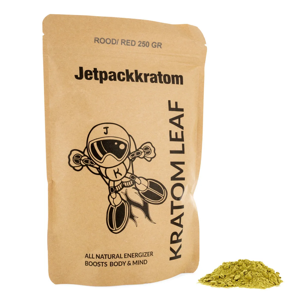 Jetpackkratom Kratom Red in Polvere — immagine 3