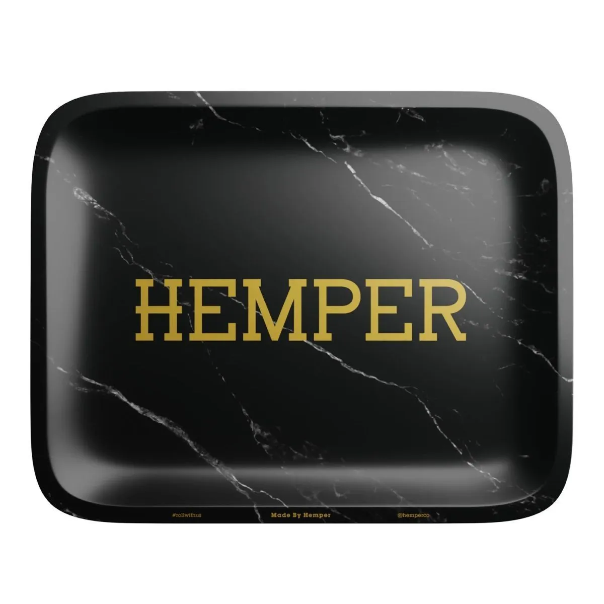 Vassoio per rollare Hemper Luxe Black Marble — immagine 2