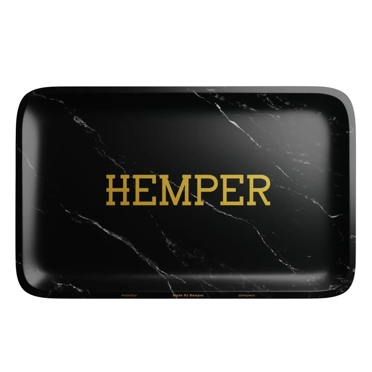 Vassoio per rollare Hemper Luxe Black Marble — immagine 3
