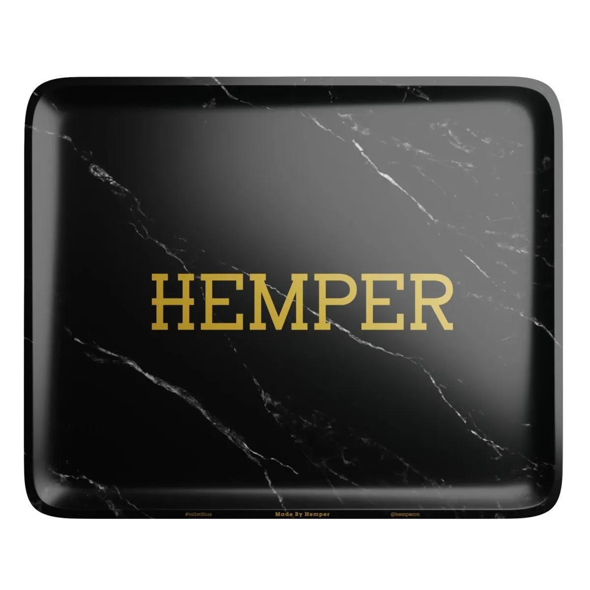 Vassoio per rollare Hemper Luxe Black Marble — immagine 4