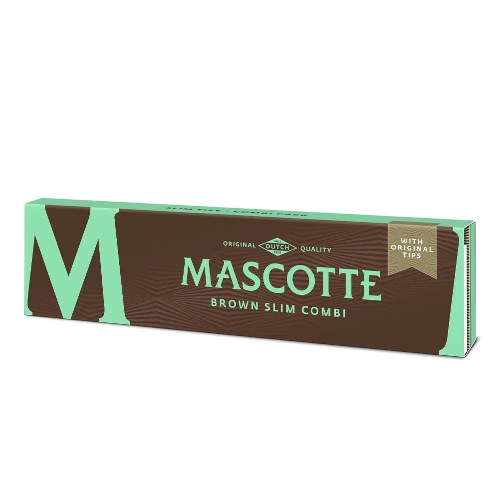 Cartine Mascotte Brown Slim Size + Filtri Strappabili