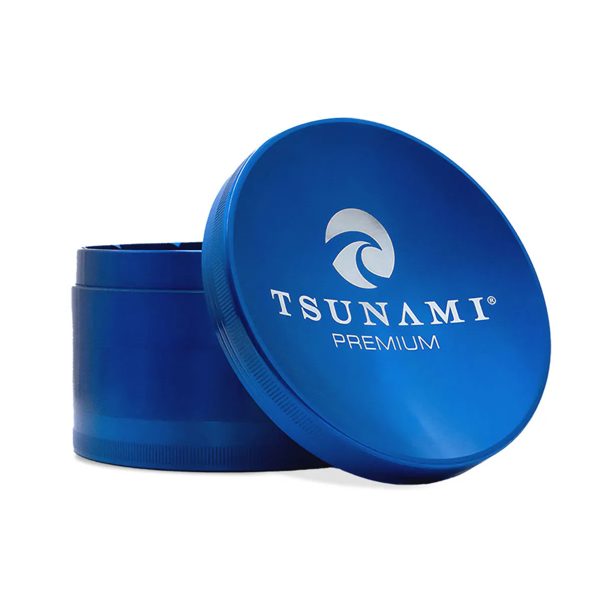 Grinder in metallo 100mm (Tsunami Glass) — immagine 3