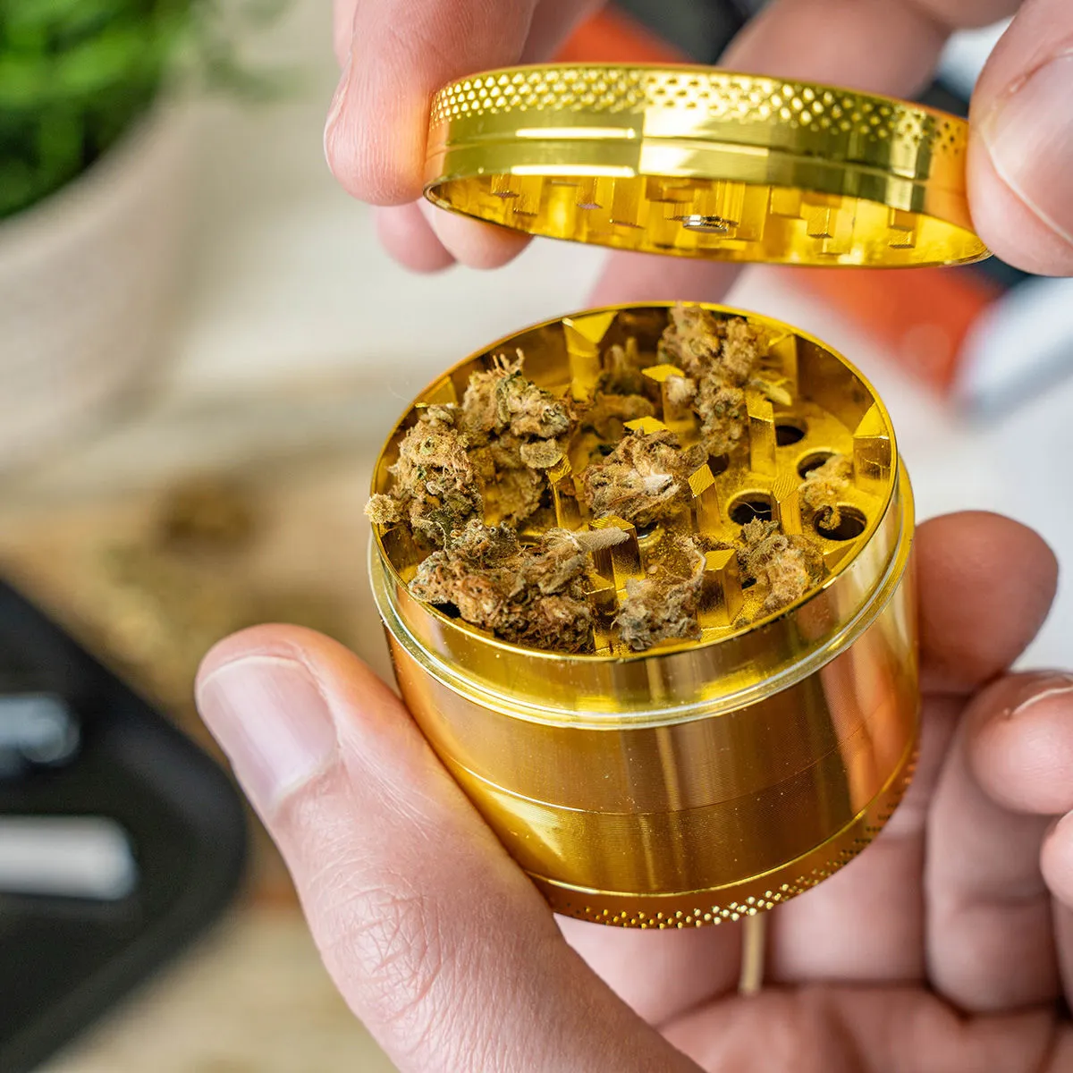Grinder in metallo 24K Gold — immagine 2