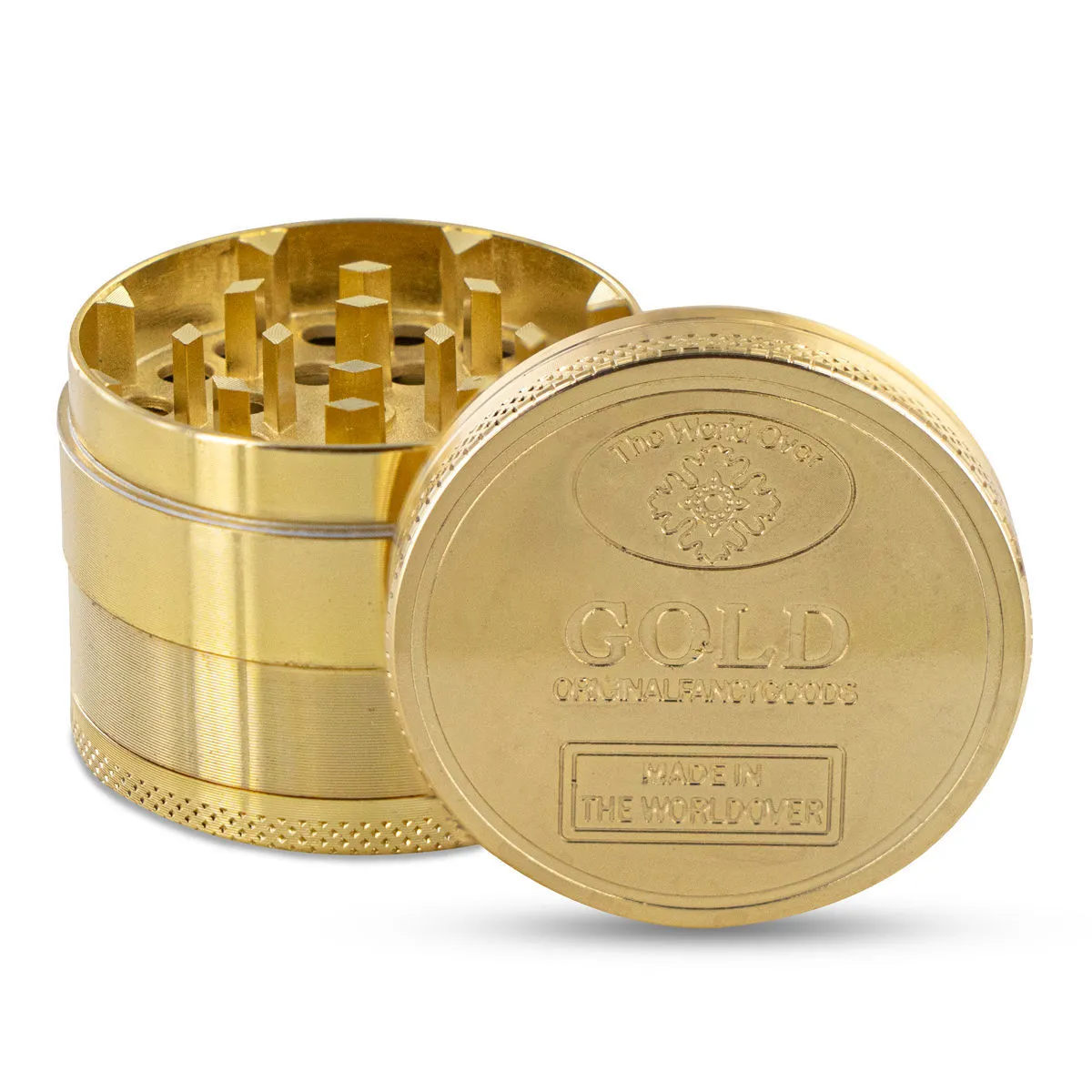 Grinder in metallo 24K Gold — immagine 3