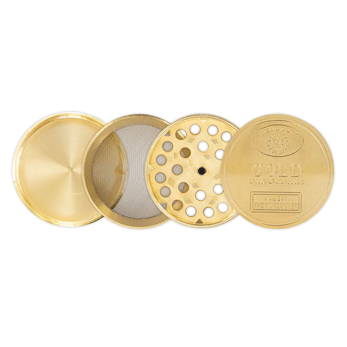 Grinder in metallo 24K Gold — immagine 4