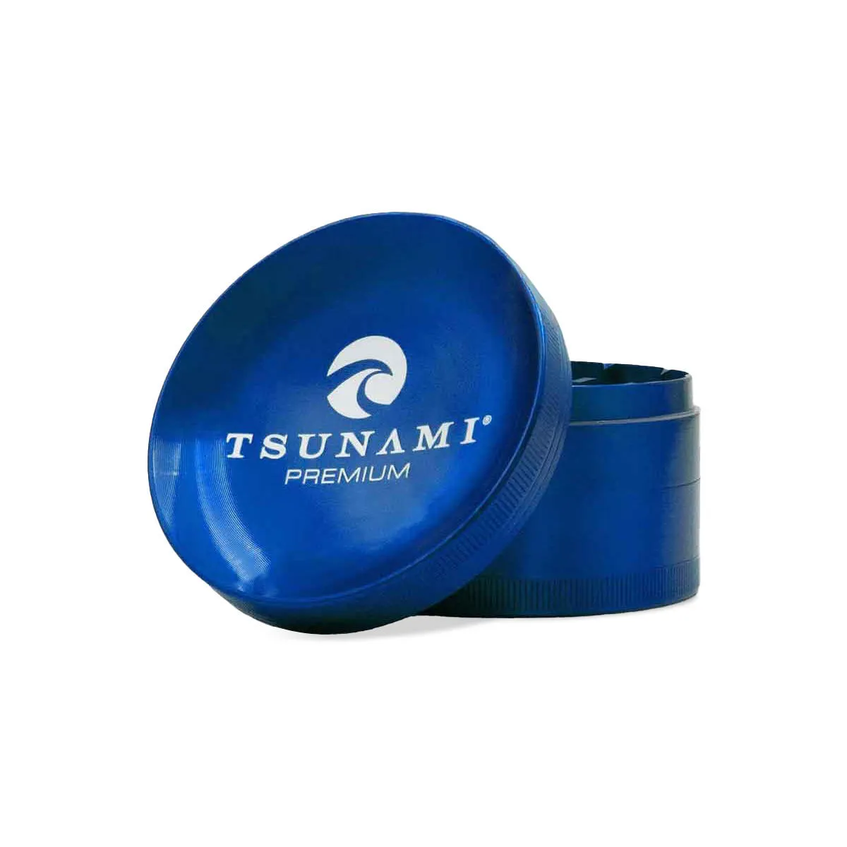 Grinder in Metallo 75mm (Tsunami Glass) — immagine 3