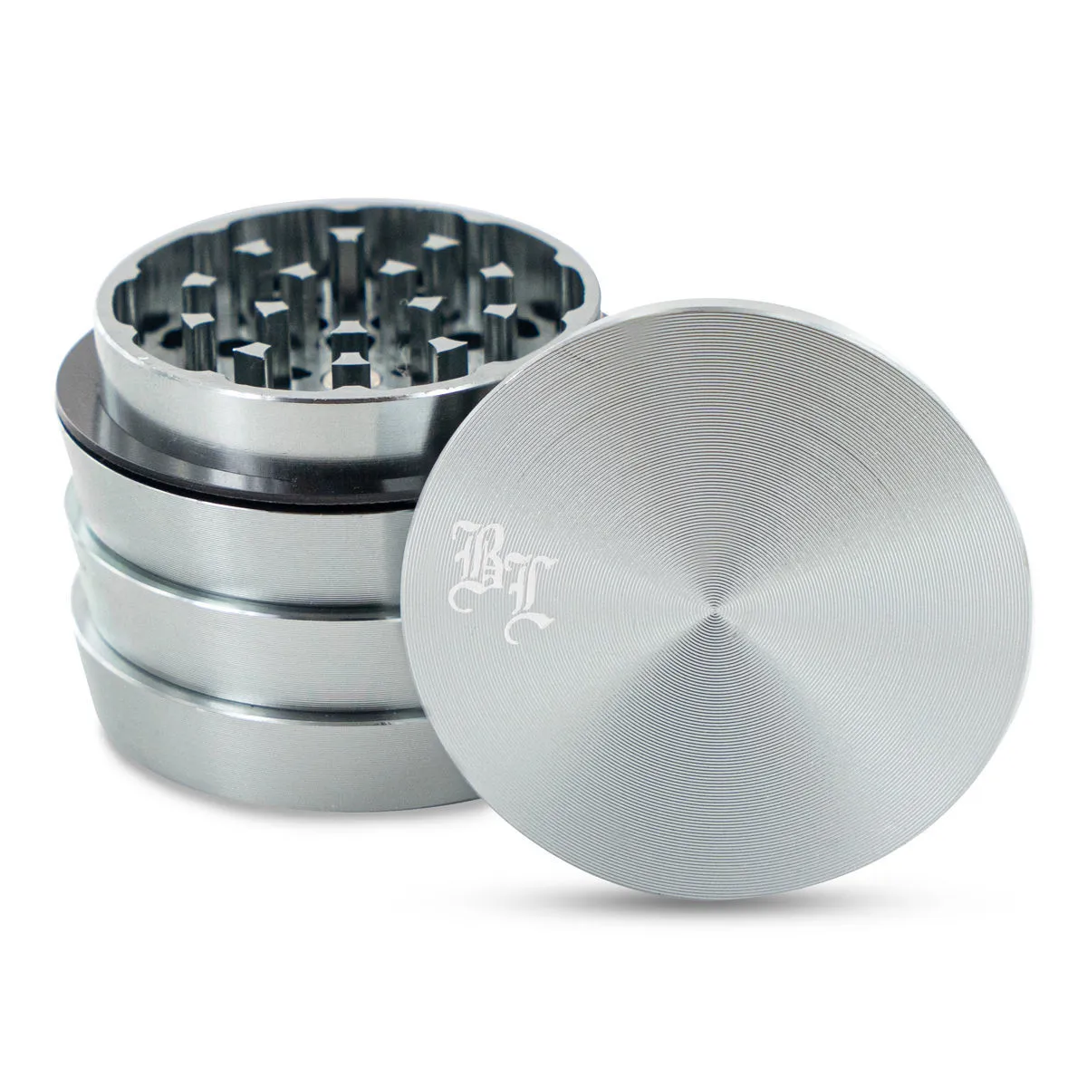 Grinder in metallo Black Leaf Stacked — immagine 2