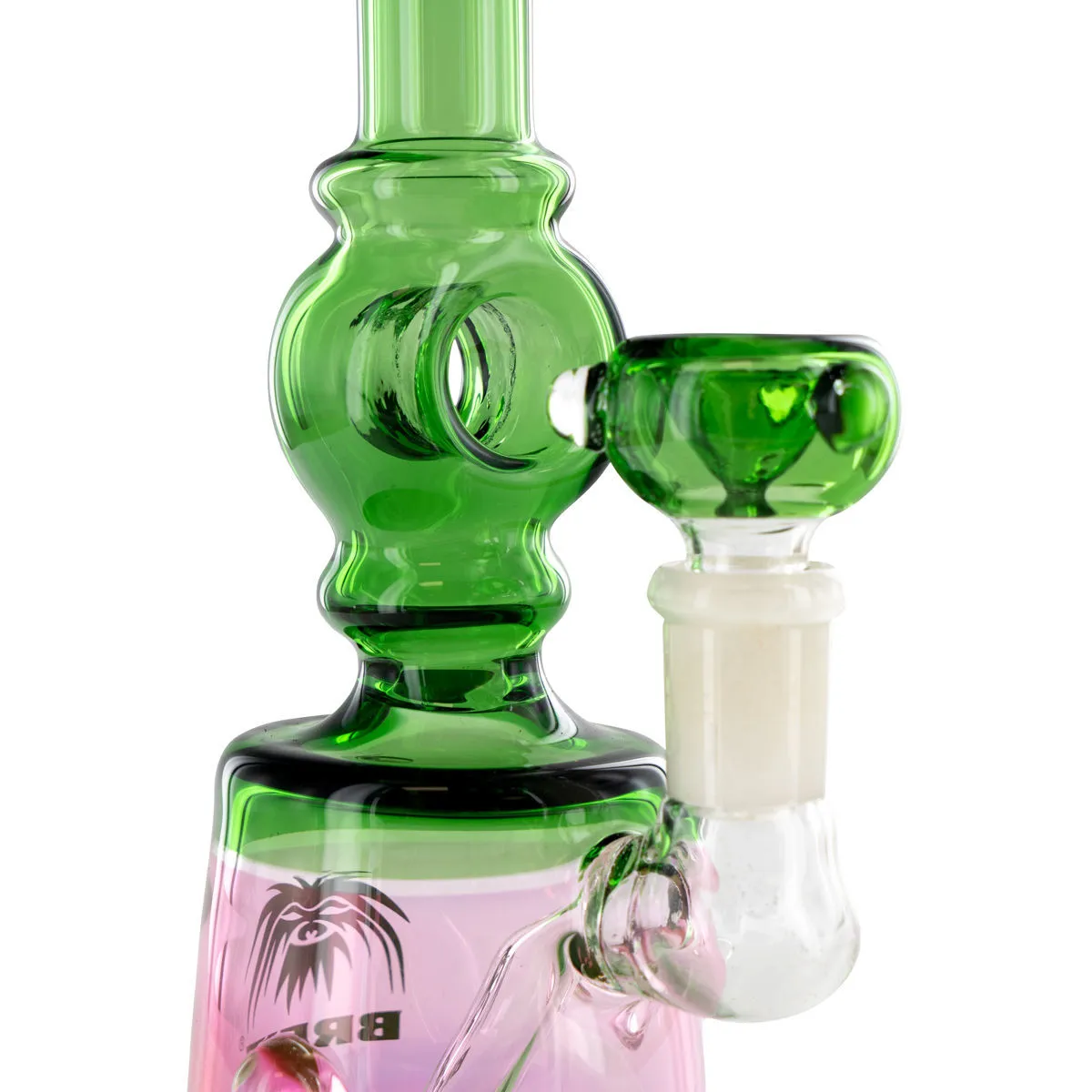 Mini Bong in Vetro Push Bowl Breit — immagine 3