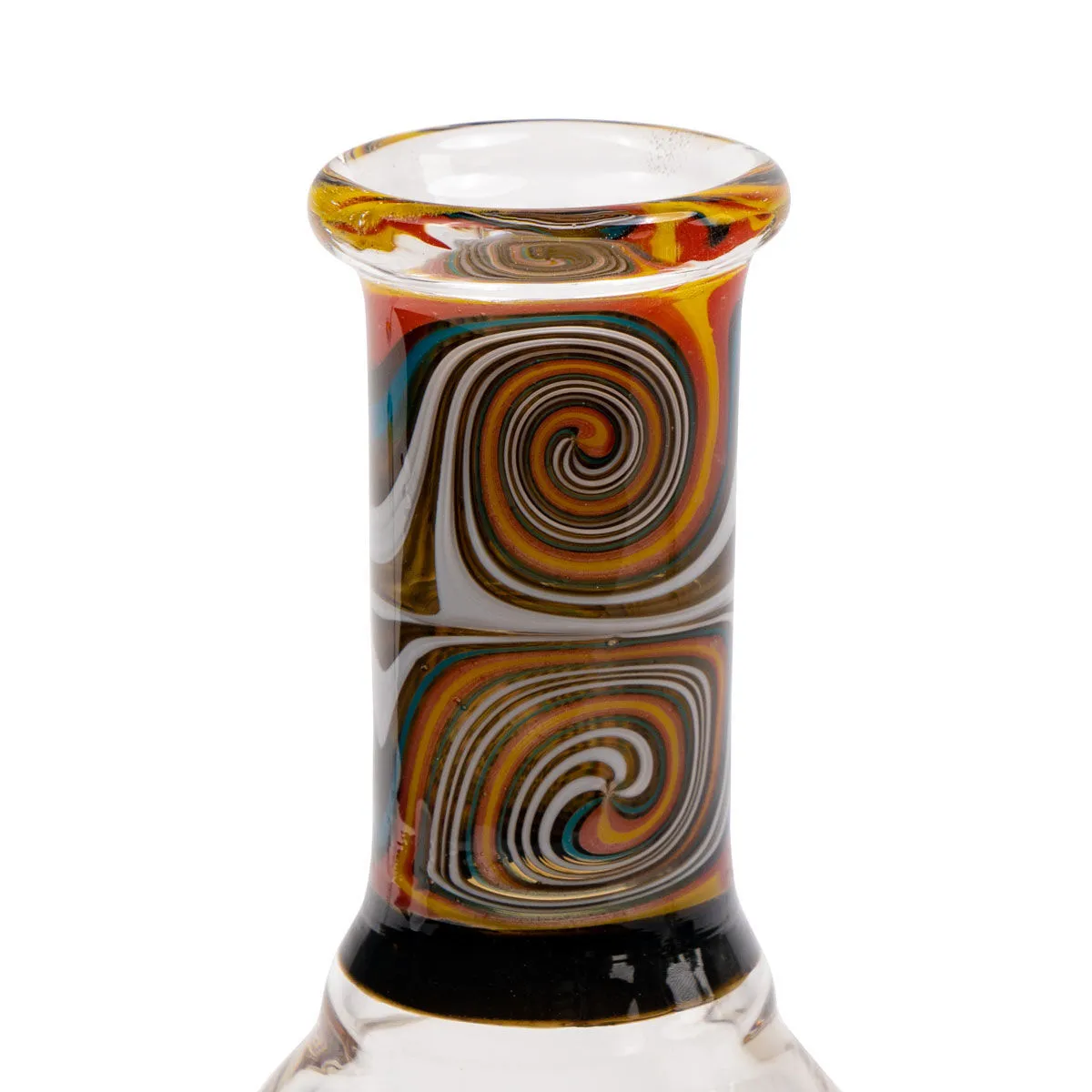 Mini Oil Bong Orange Swirl — immagine 4