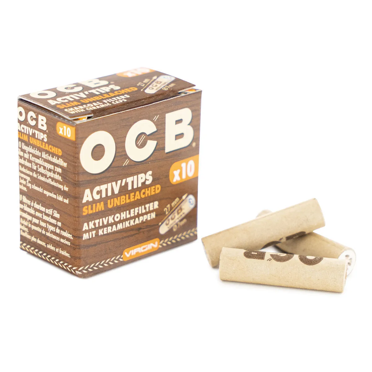 OCB Activ'Tips Slim Filtri ai Carboni Attivi — immagine 3