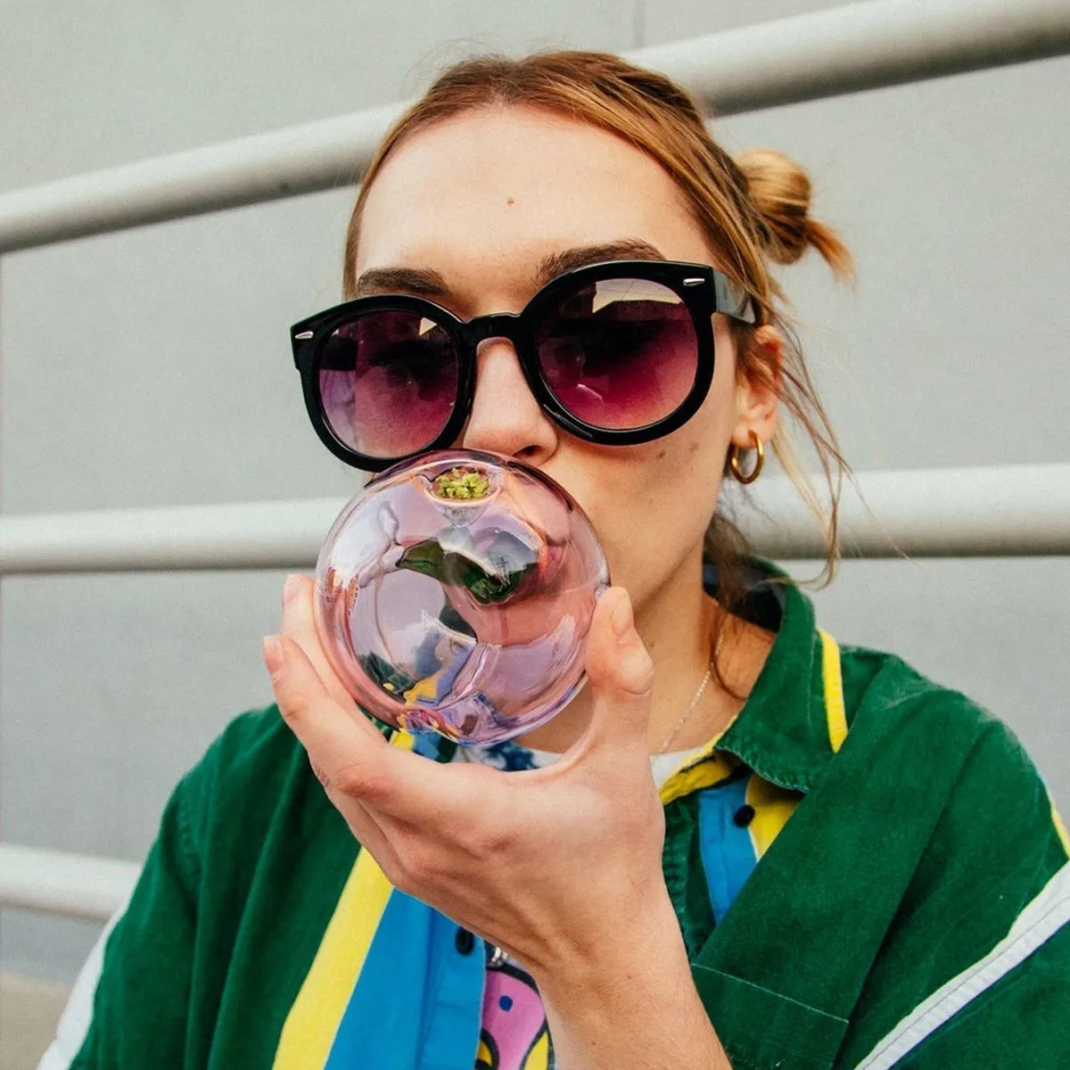 Pipa in vetro Peachy — immagine 4
