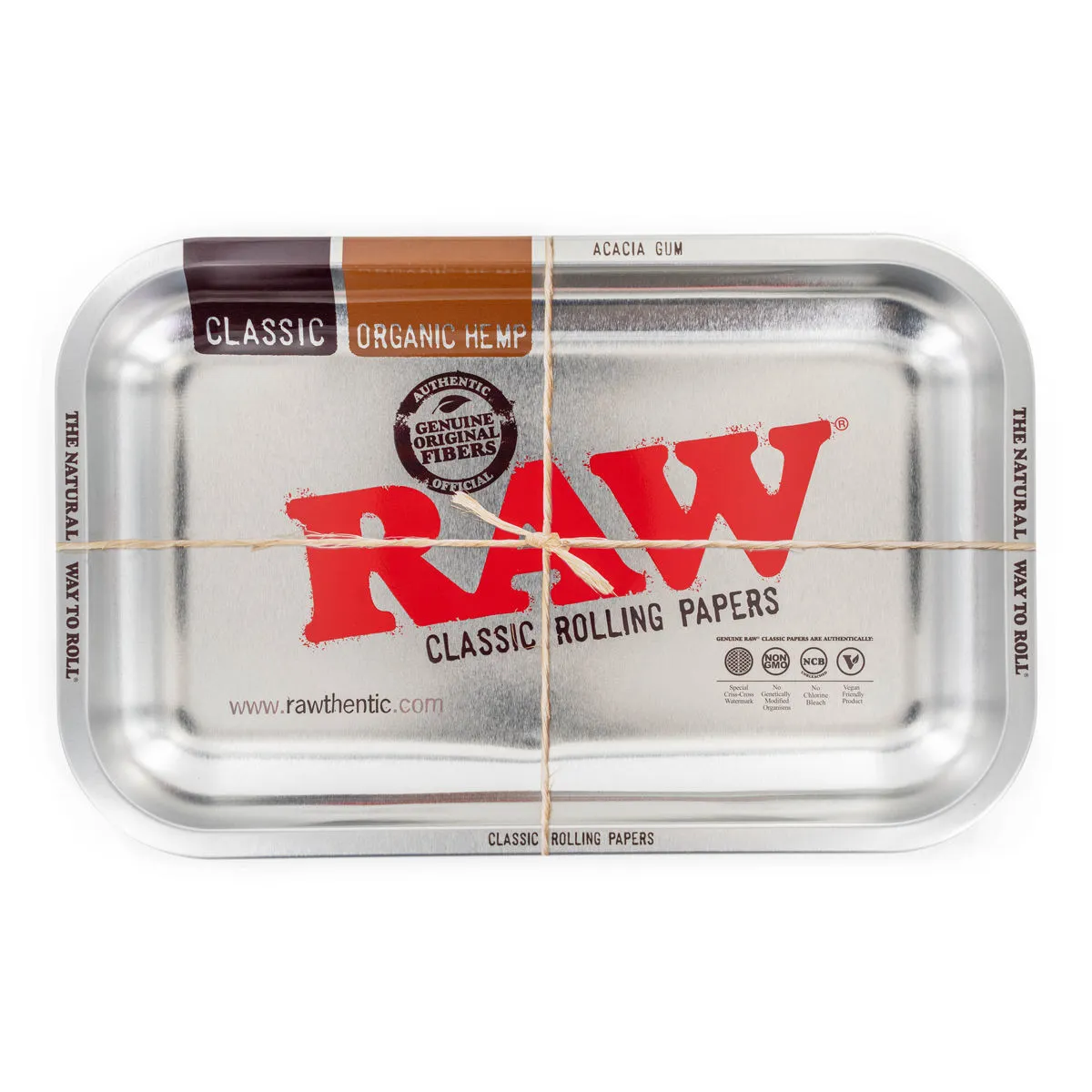 Vassoio per rollare RAW Silver — immagine 3