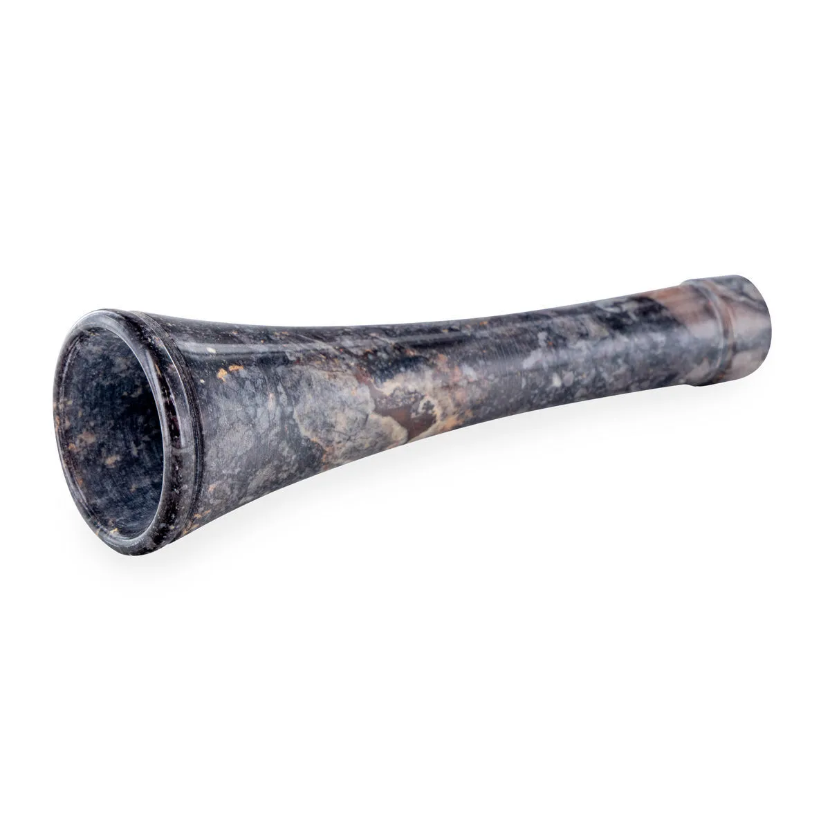 Chillum in pietra ollare liscio piccolo