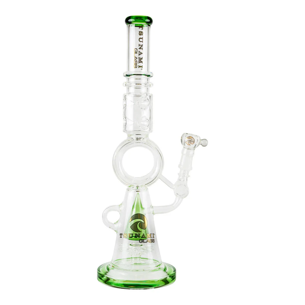Bong Sprinkler Donut 18'' (Tsunami Glass) — immagine 3