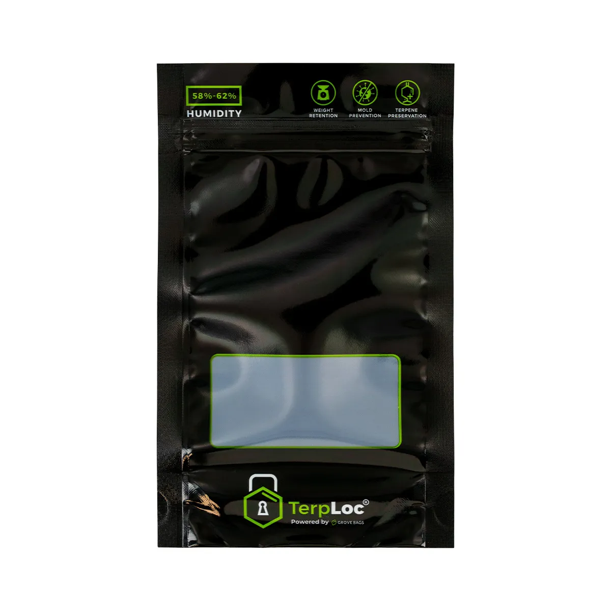 Busta TerpLoc con Finestra Grove Bags — immagine 2