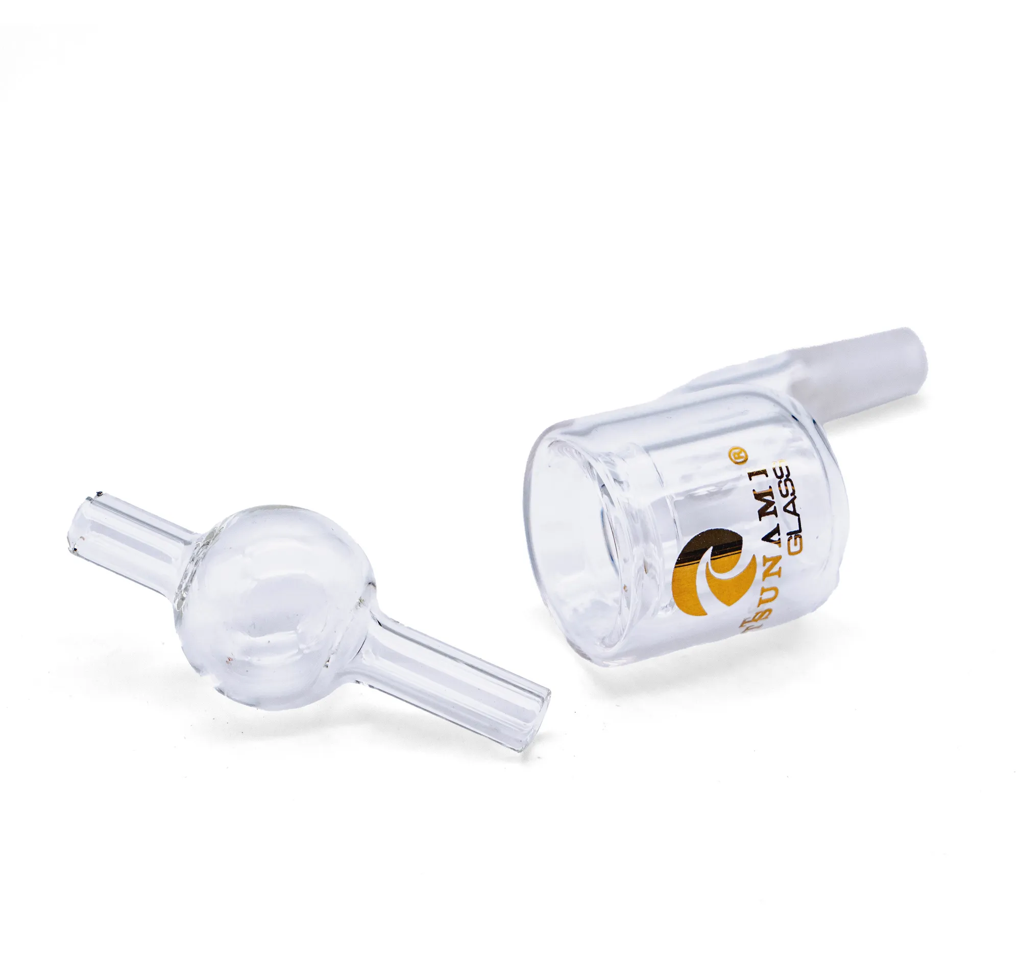 Banger in Quarzo Termico con Carb Cap (Tsunami Glass)