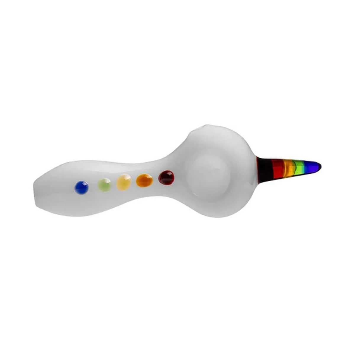 Pipa in vetro Unicorno Goody Glass — immagine 3