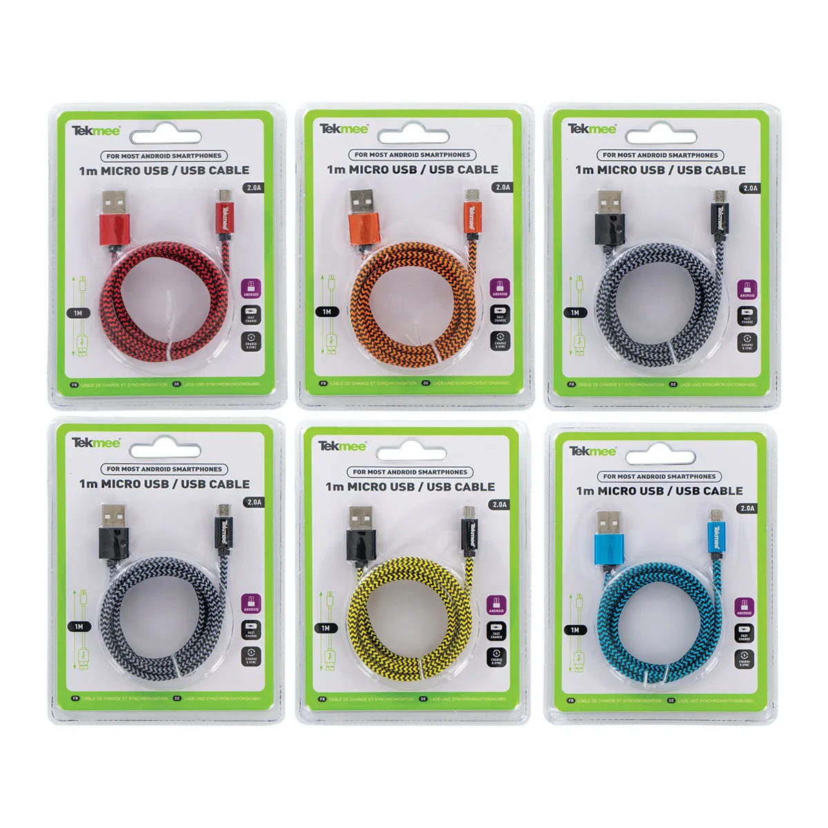 Cavo USB (Micro e C) 1m — immagine 2