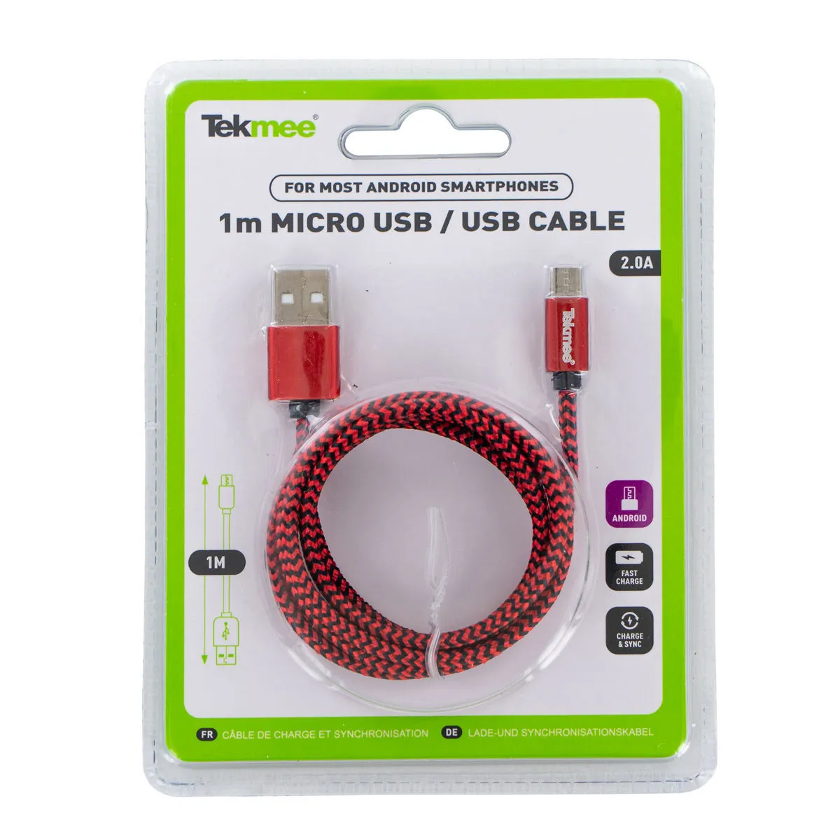 Cavo USB (Micro e C) 1m — immagine 3