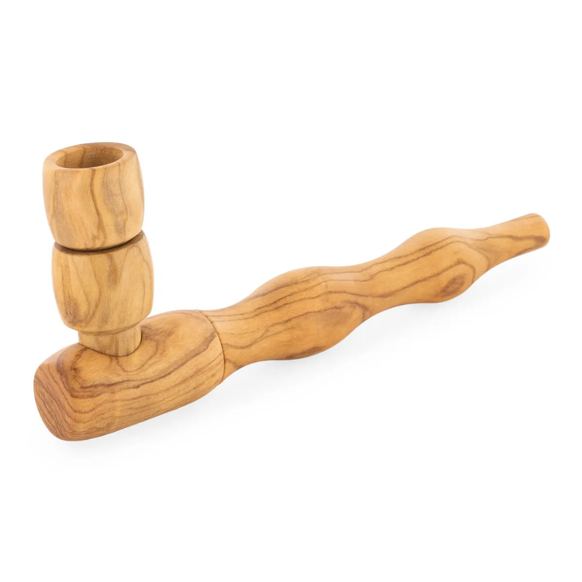 Pipa Wapi Calumet in legno d'ulivo — immagine 4